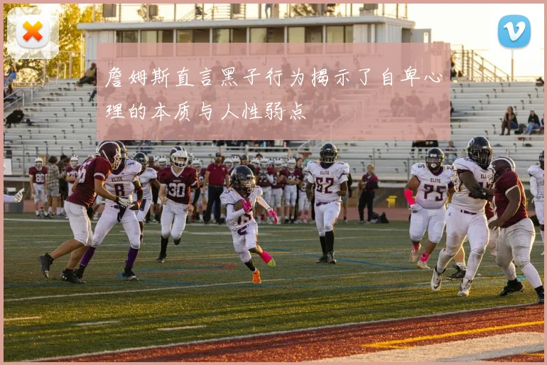 詹姆斯直言黑子行为揭示了自卑心理的本质与人性弱点